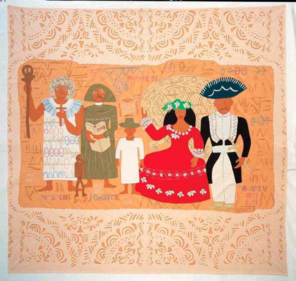 Aline Amaru (Tahiti), La Famille Pomare (‘The Pomare Family’), 1991. 